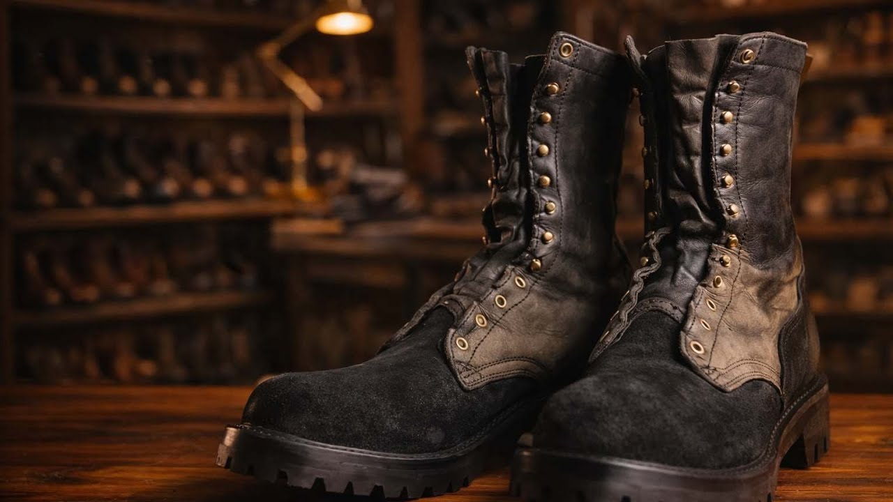 Work Boot Restoration | Complete Rebuild by Expert Craftsman