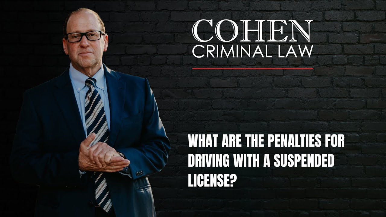 What are the Penalties for Driving with a Suspended License?