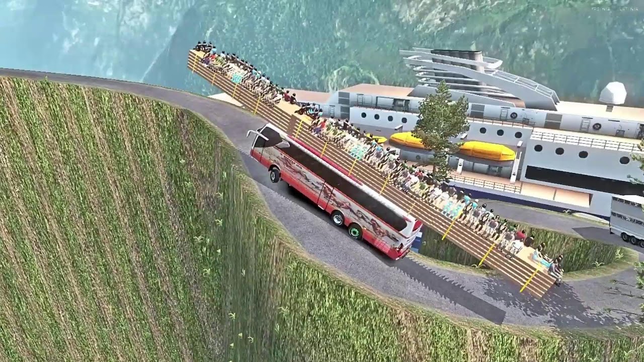 A Bus Ride Through the Highest Mountains in the World - Euro Truck Simulator 2