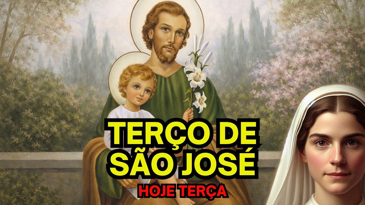 Terço De São José de hoje terça