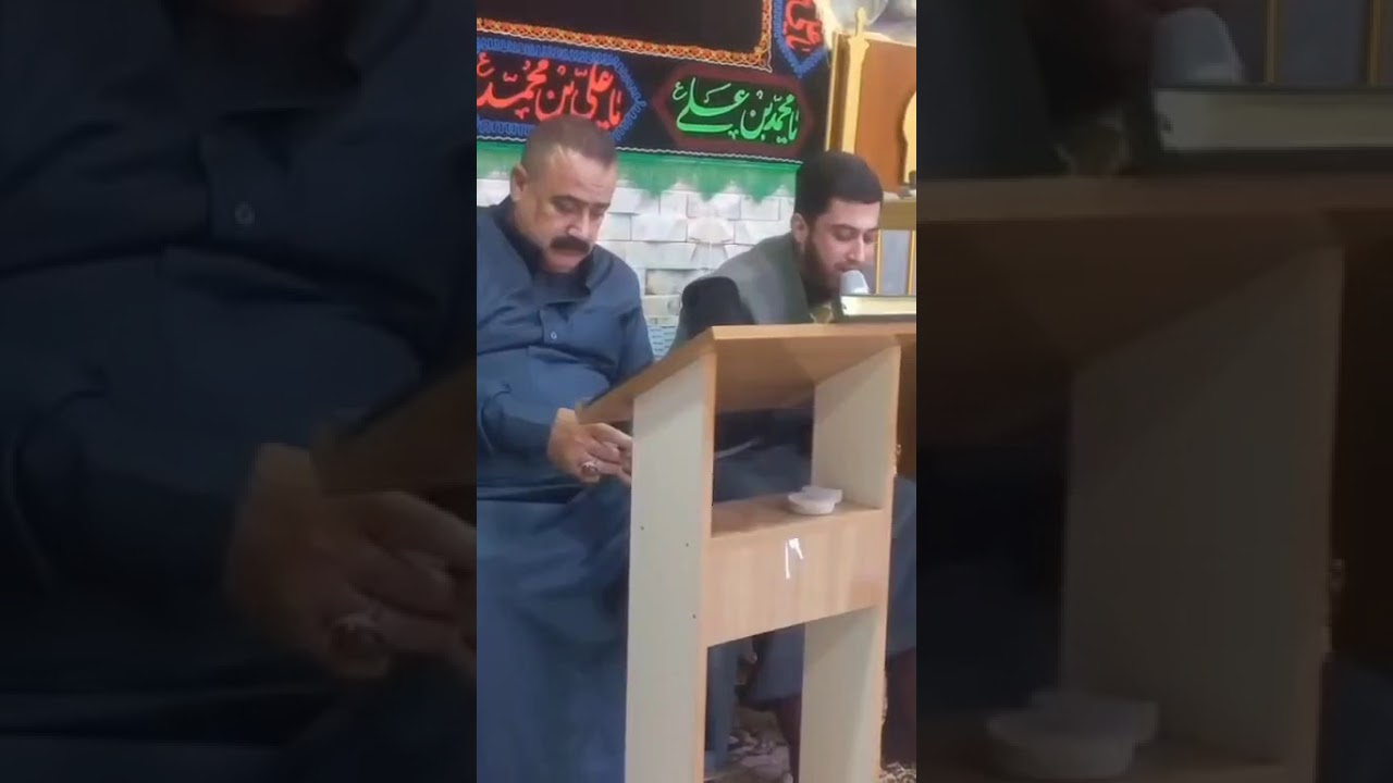 قصيدة بحق الامام علي عليه السلام بصوت القارئ والمنشد ملا محمد الصالحي في ناحيه تازة