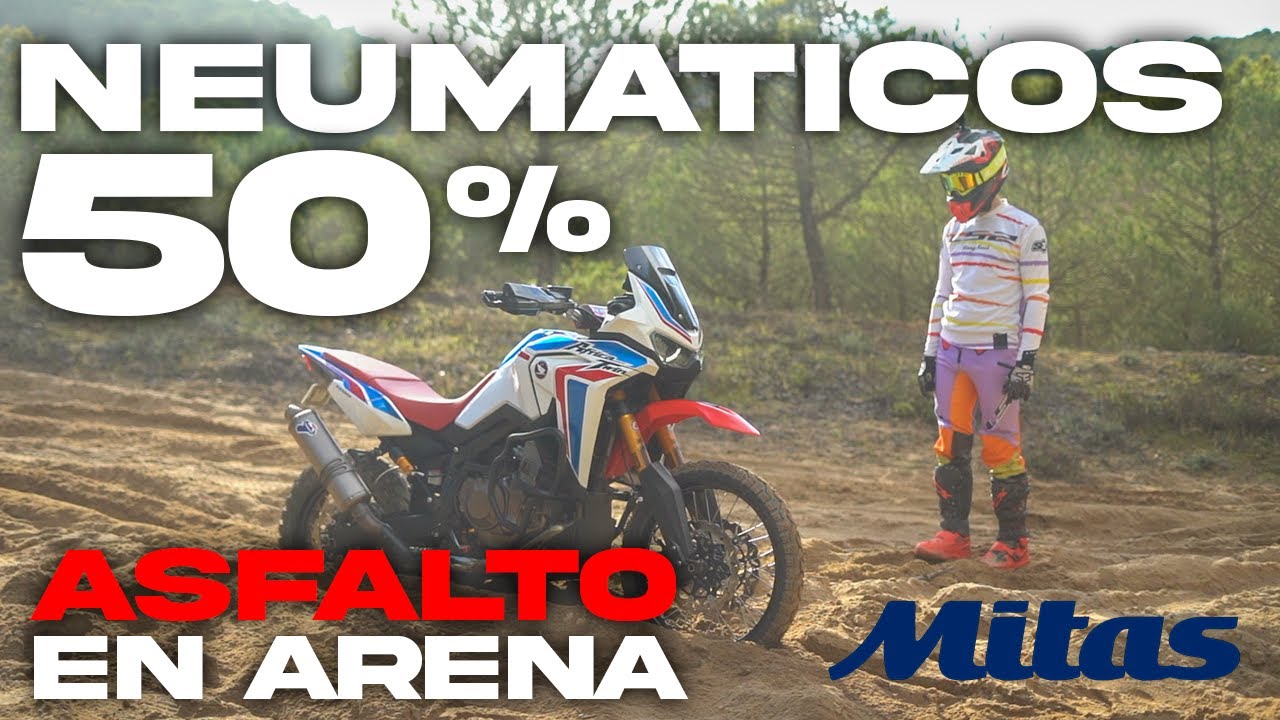 😮 ¿NEUMÁTICO DE ASFALTO POR ARENA? 😮