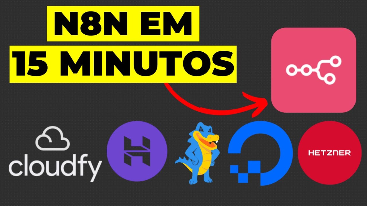 Como instalar o N8N, Chatwoot e Evolution API da forma mais F&Aacute;CIL e BARATA (Guia para Iniciantes)