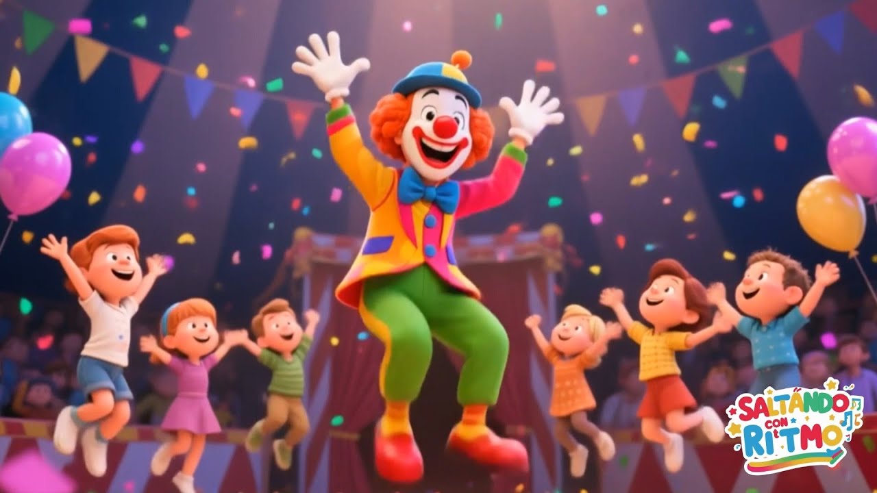🎉 Fiesta Musical Infantil | Canciones para Saltar y Sonreír