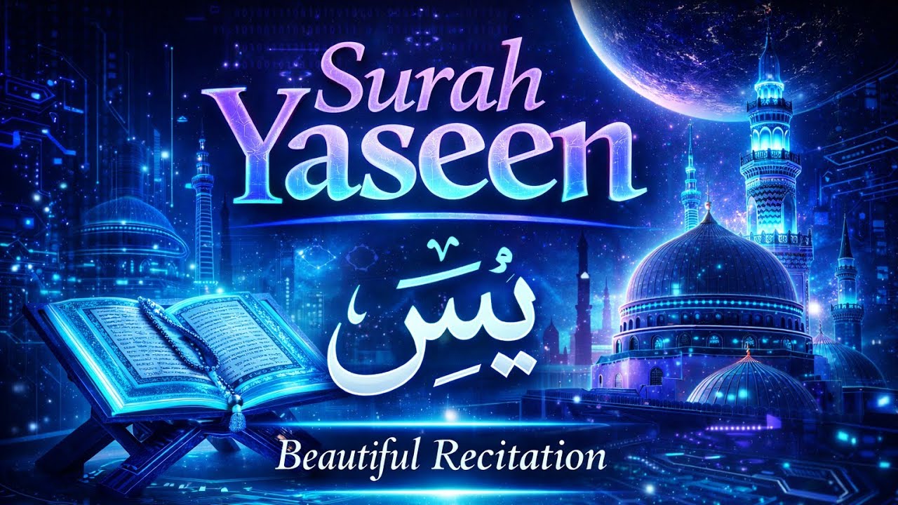 Surah Yasin | Yaseen | Mishary Rashid Alafasy | Arabic Text | Ep-38