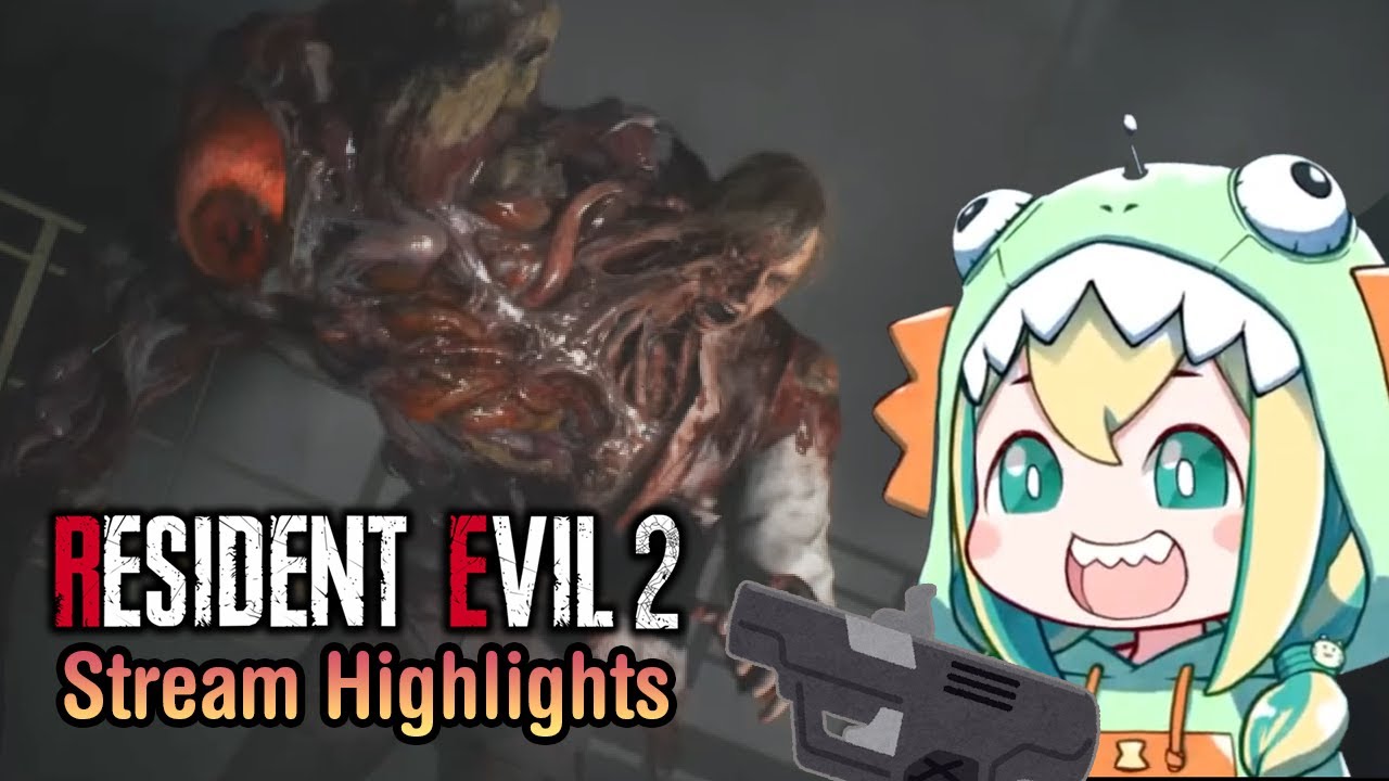 У Пиками &laquo;отличный&raquo; первый рабочий день в Resident Evil 【Обзор Resident Evil 2 1 | Английские суб...