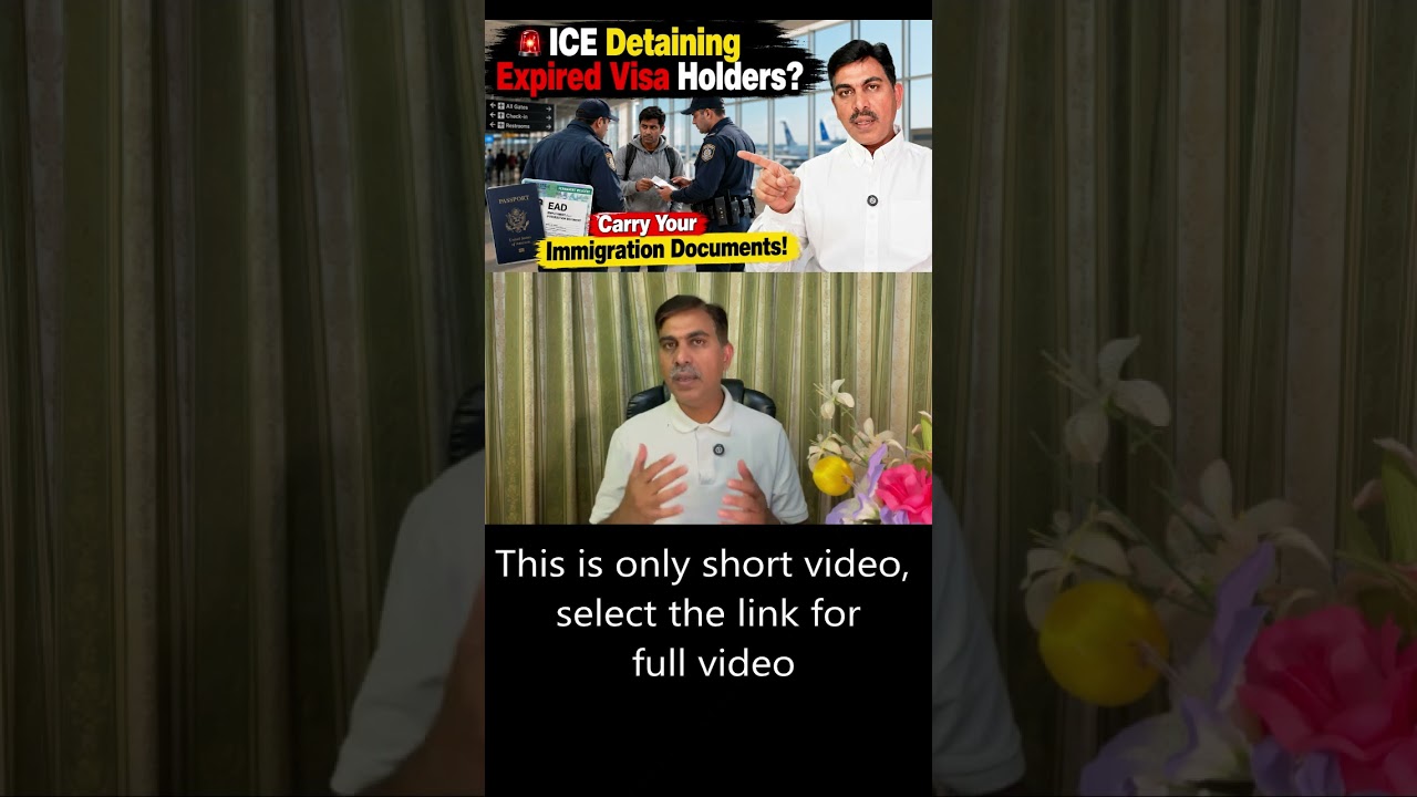 Waiting for Your Visa Extension? H-1B, F-1, L-1 Holders Must Watch This! Airport Travel Alert!