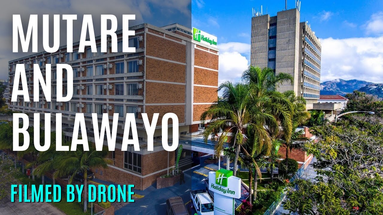 Mutare City Centre From Above