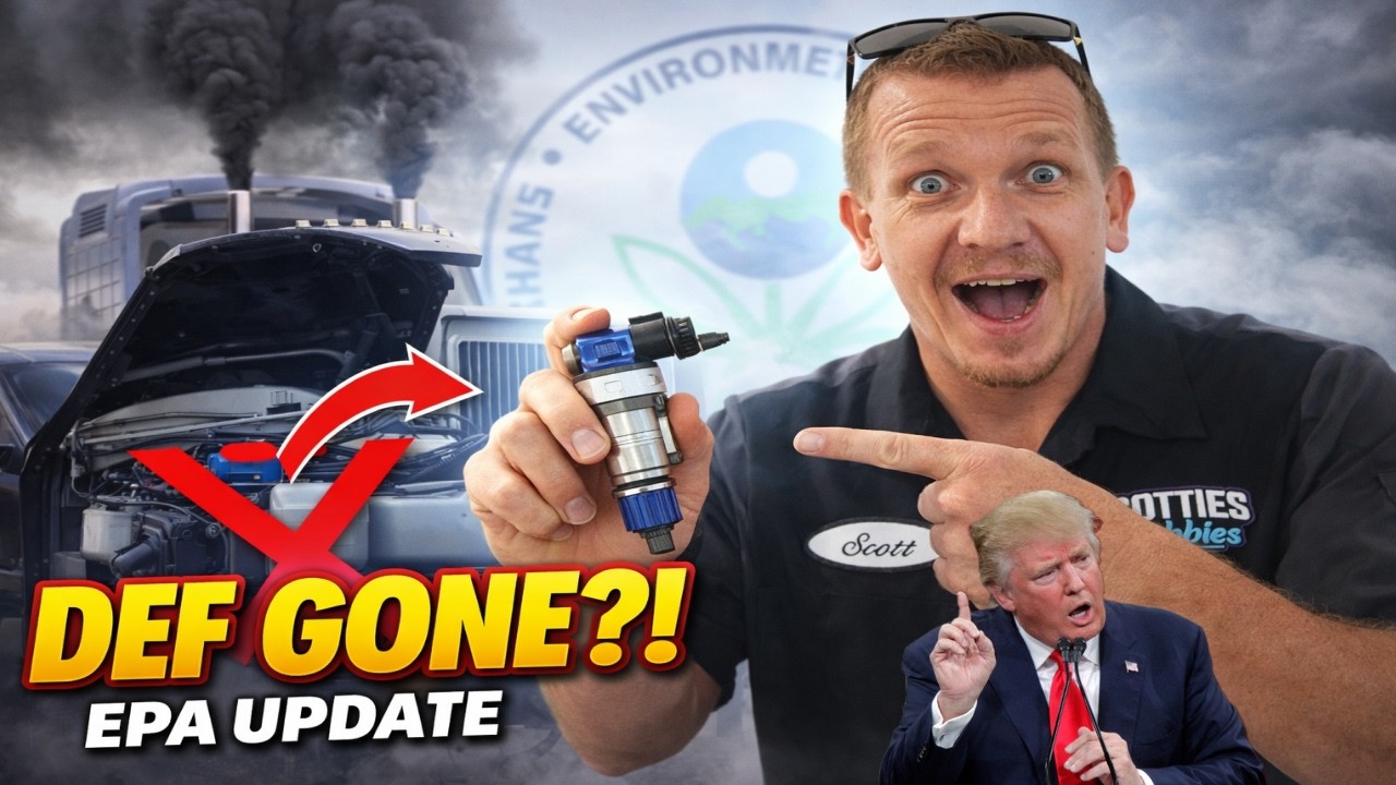 EPA Says! DEF Sensors OUT: Trump Deregulates Diesel &mdash; HUGE Win for Truckers & Farmers? 
