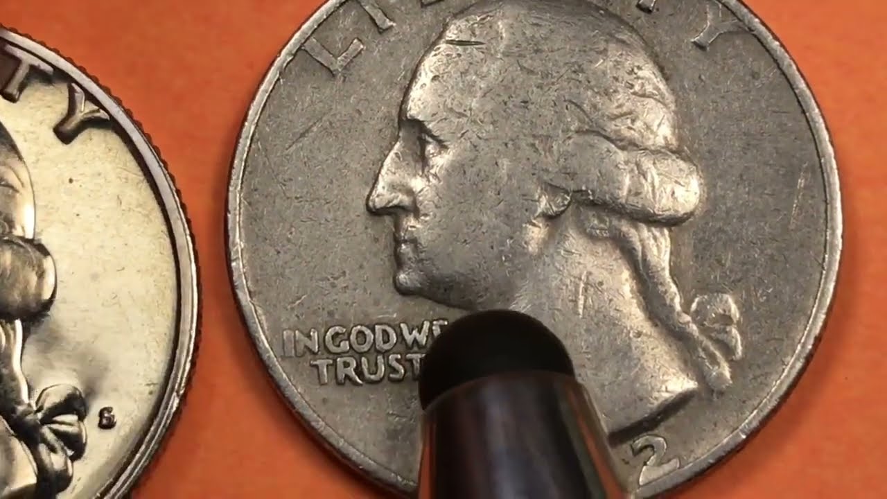 US 1972 Quarters Worth Money - United States Washington Obverse Coins