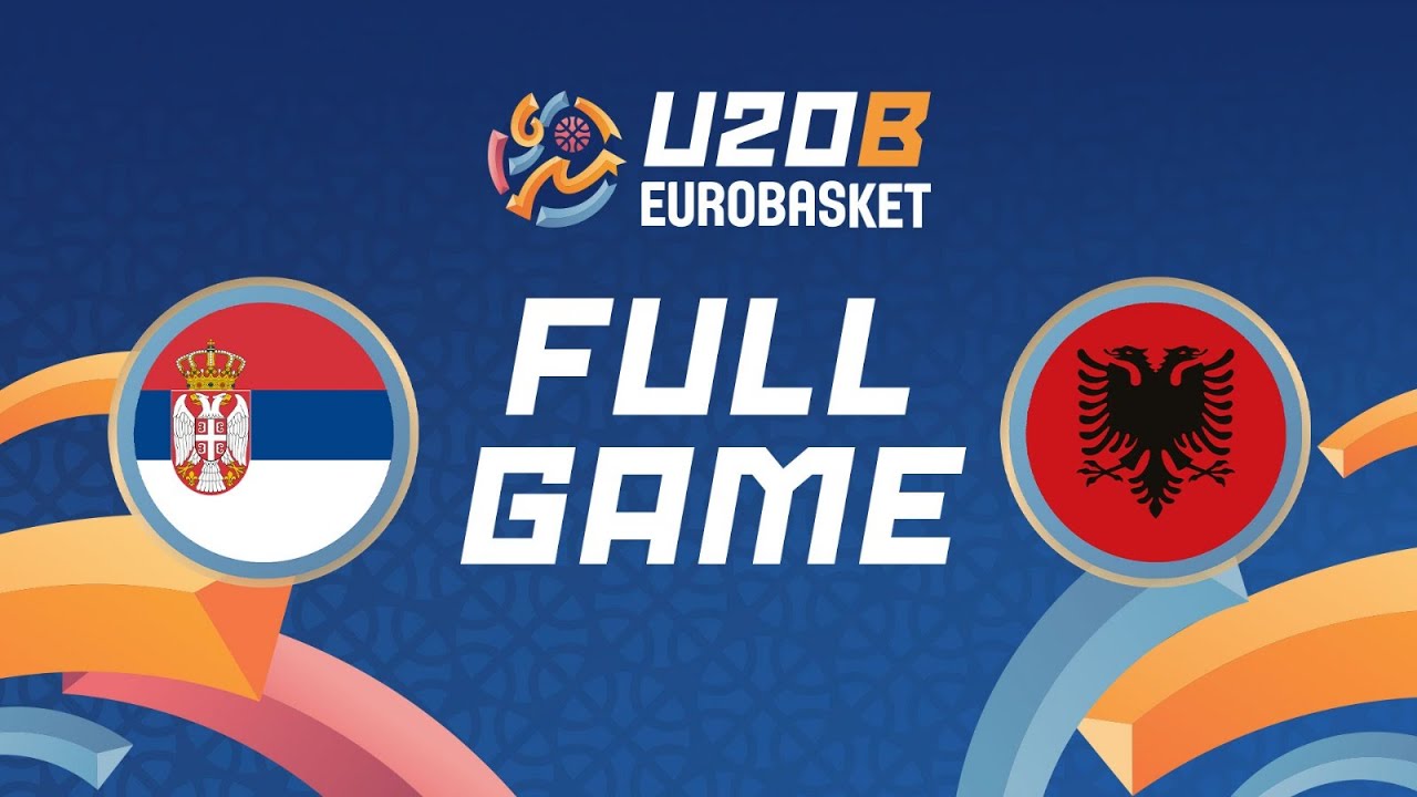 Group Phase | Serbia v Albania | Full Basketball Game  FIBA U20 Women's EuroBasket 2025 Division B