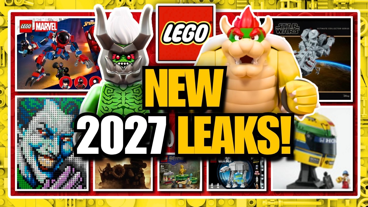 НОВЫЕ УТЕЧКИ LEGO! Mario, Star Wars, Ninjago И МНОГОЕ ДРУГОЕ!