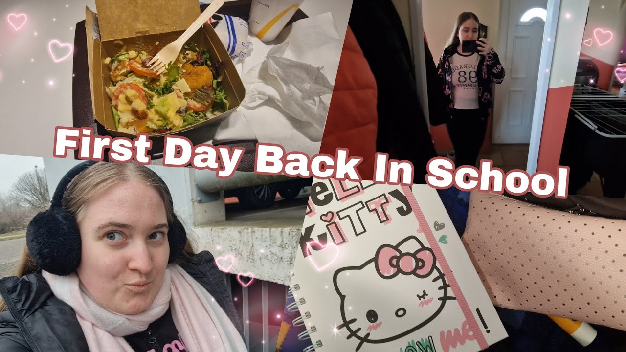 First Day of Classes 📚 School Day in My Life Vlog 