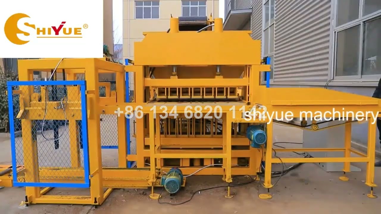 Shiyue 7-10 Block Machine Operation Tutorial | Efficient and High-Quality Production