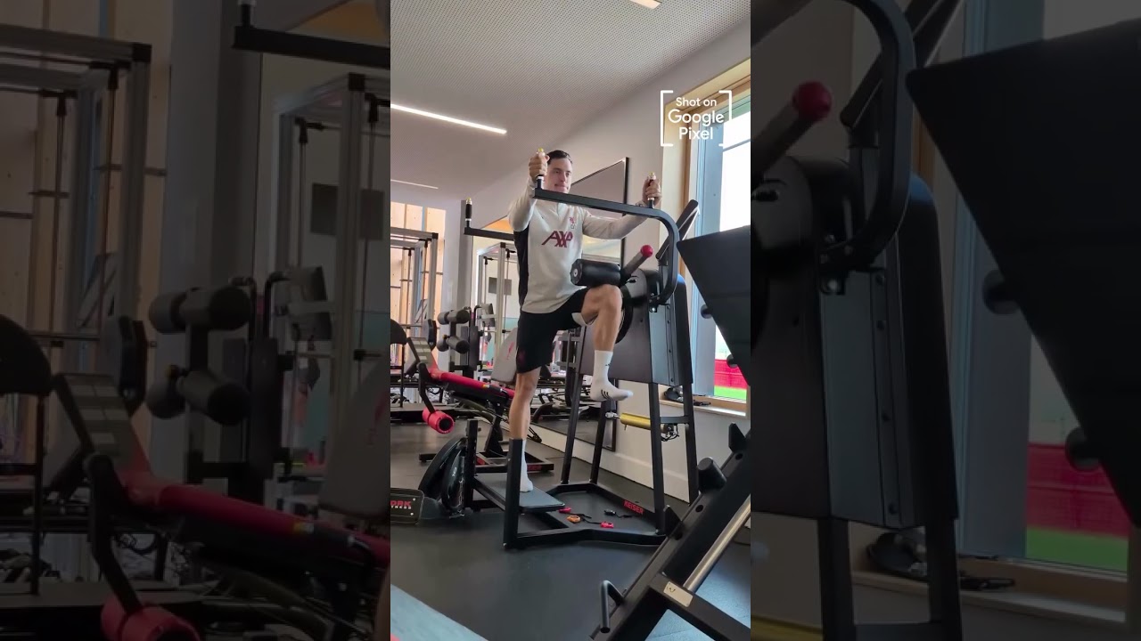 Reds in the gym 💪