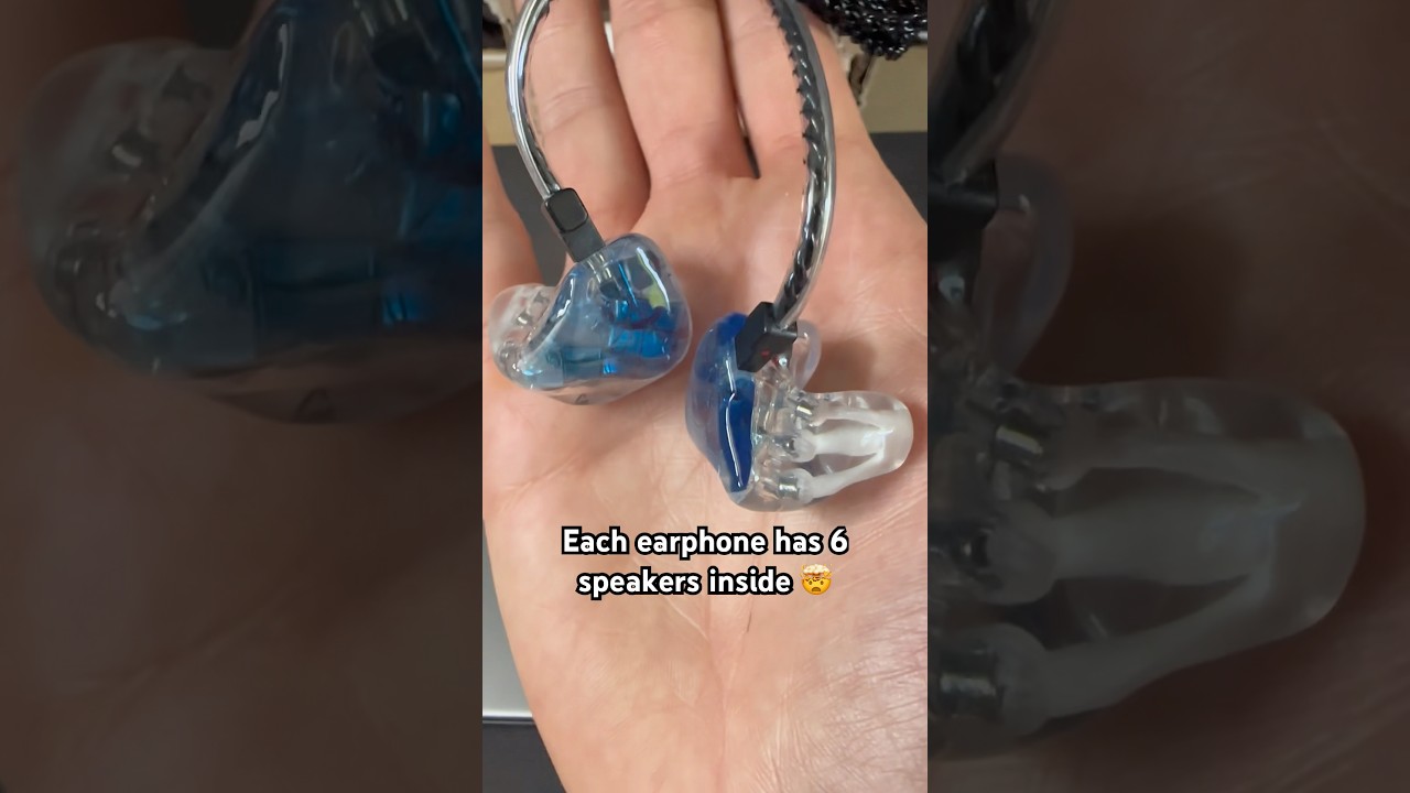 Custom in ear monitors from Earsonics 🔥 #iem #inearmonitors #earphone