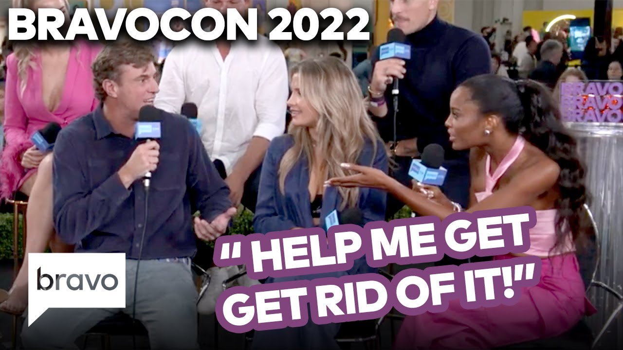 Ciara Miller Offers to Help Shep Rose Delete His Raya Profile | BravoCon 2022 | Bravo