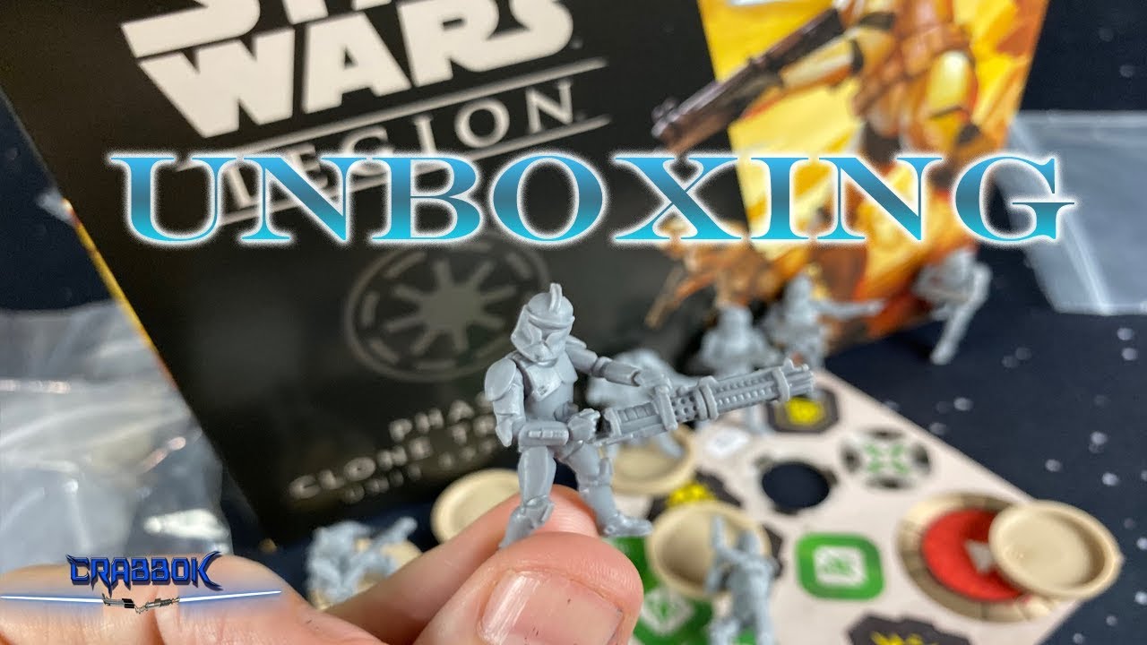 Legion - Phase 1 Clone Troopers Unboxing