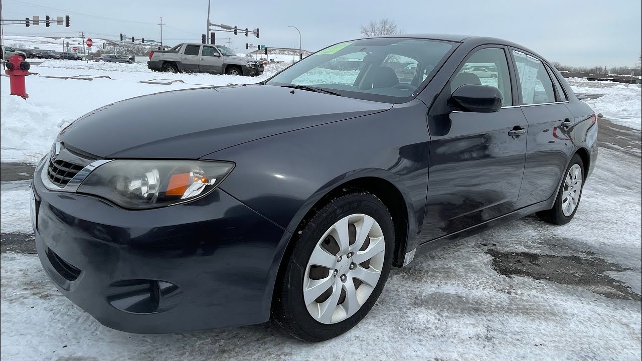 Subaru Impreza 2009 года, механическая коробка передач
