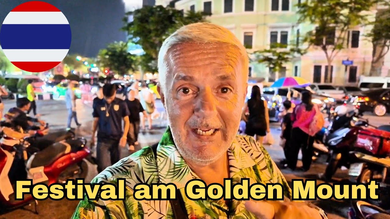 Golden Mount Festival in Bangkok ♥️🇹🇭