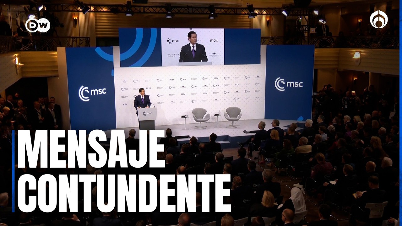 Marco Rubio sorprende en Múnich: conciliador, pero crítico