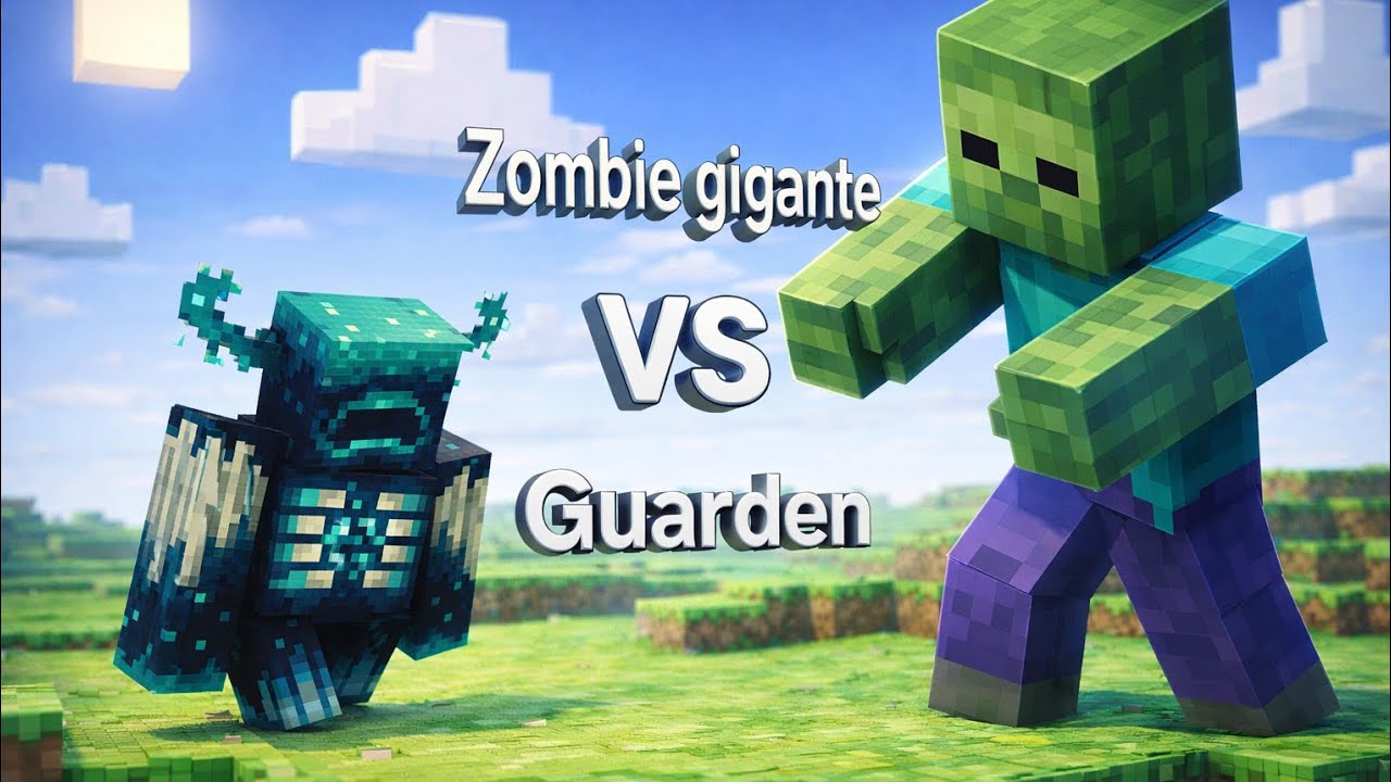 Guarden vs zombie gigante