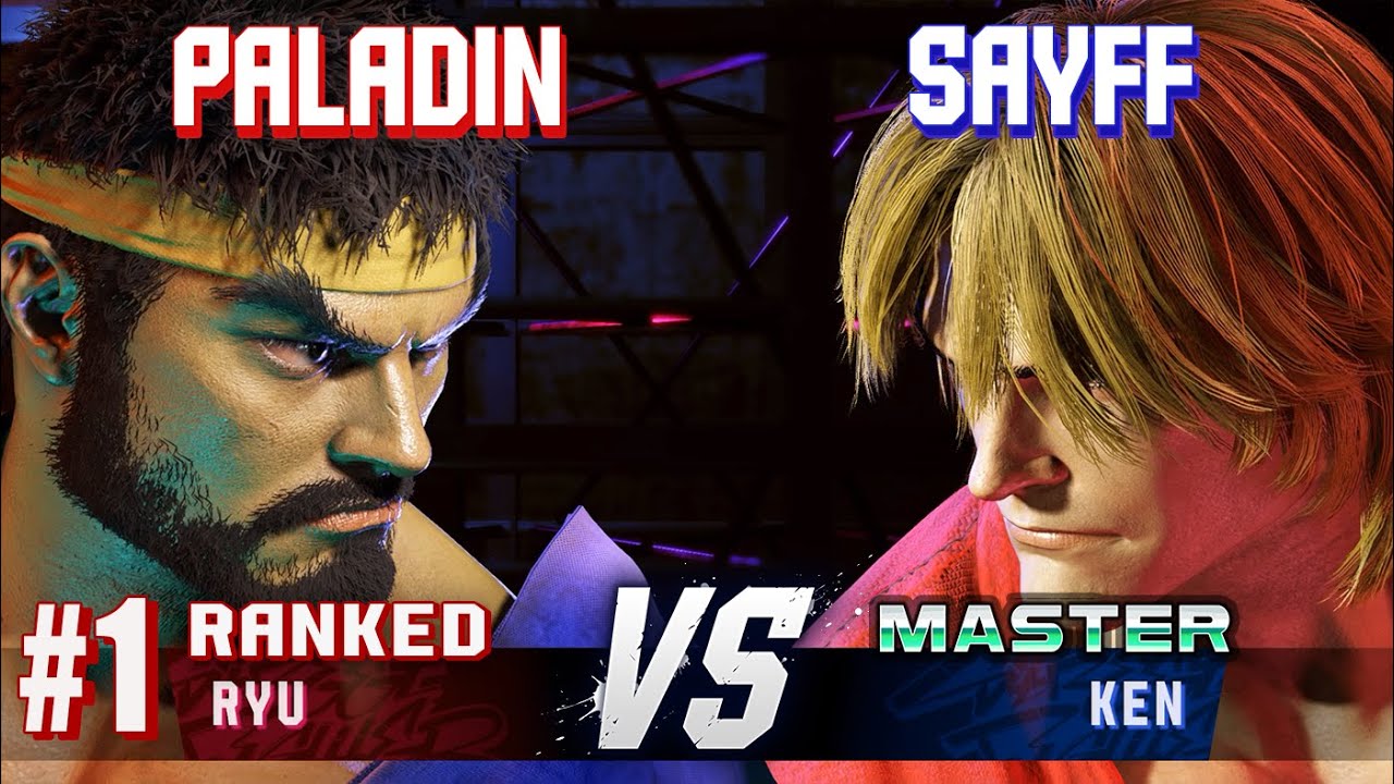 SF6 ▰ PALADIN (#1 Ranked Ryu) vs SAYFF (Ken) ▰ Ranked Matches