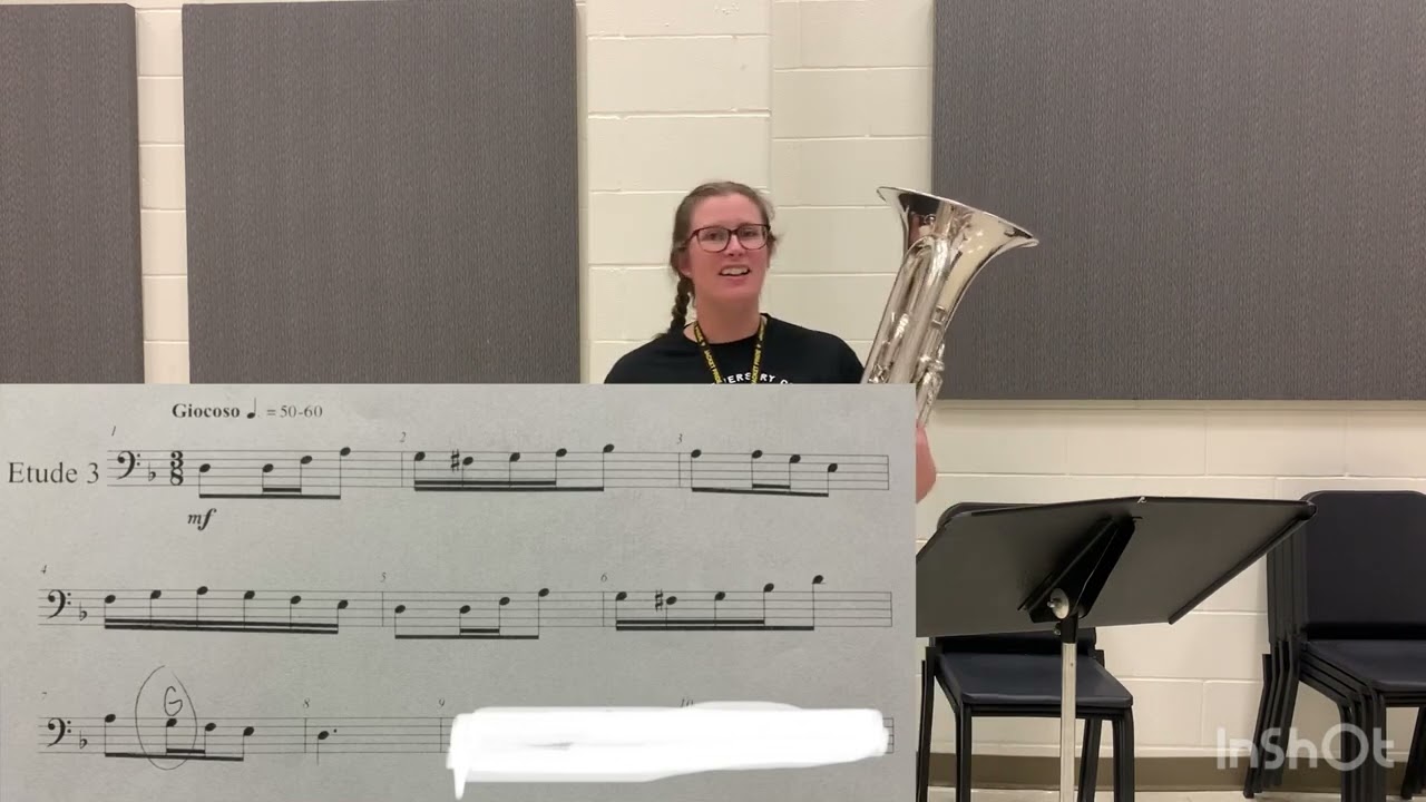 Low Brass Region 25, Etude 3, part 1