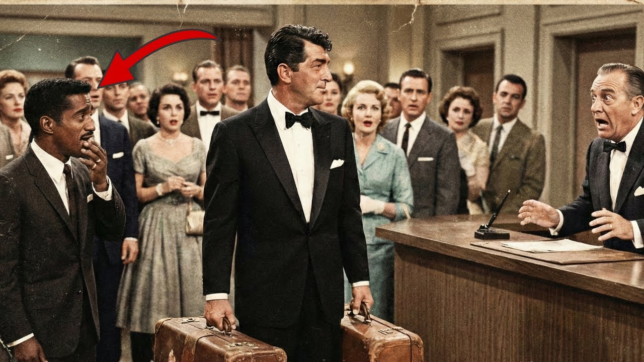 Sammy Davis Jr. foi barrado na porta do hotel — Dean Martin pegou as malas e fez a recepção TREMER