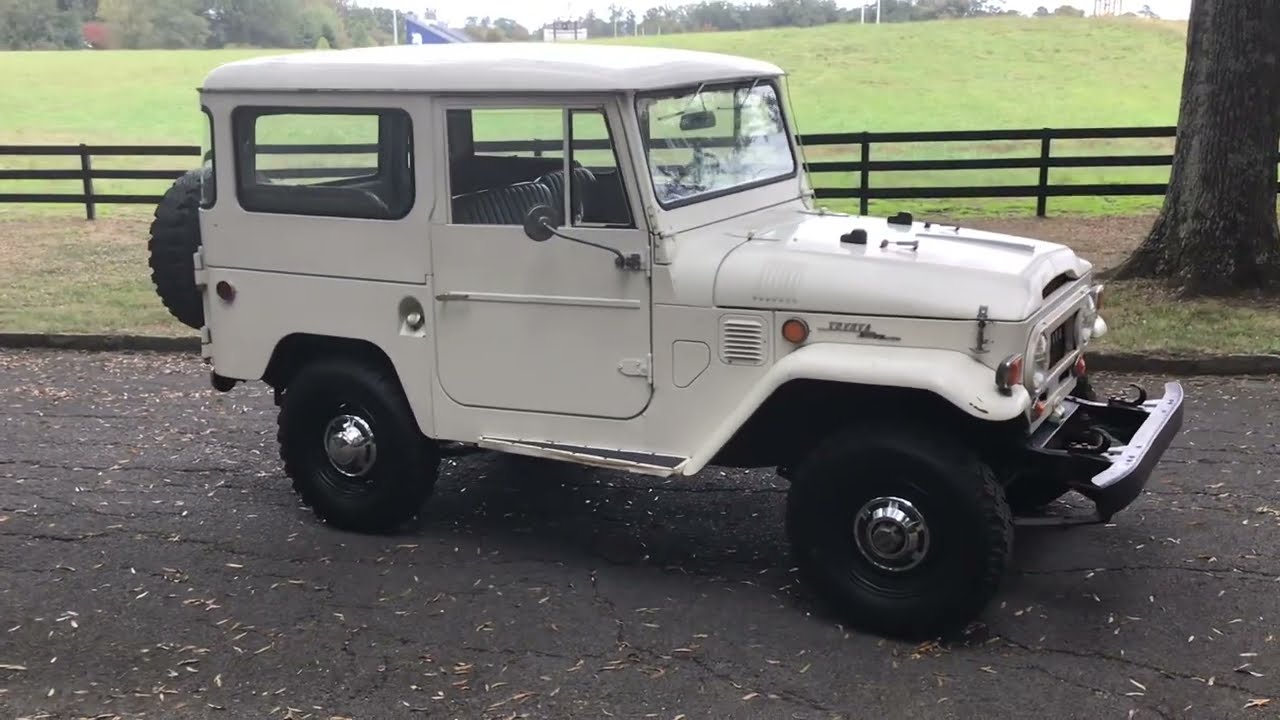 1969 Toyota FJ40 Land Cruiser Survivor Walk Around