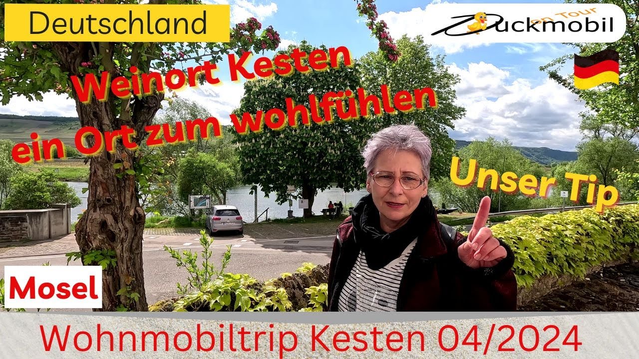 Wohnmobiltrip Mosel - Kesten - unser Moseltip - hier sind wir am liebsten