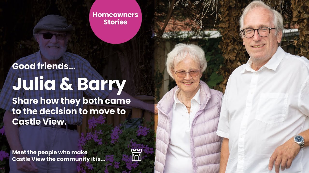 Castle View Homeowner Stories....Meet Julia & Barry