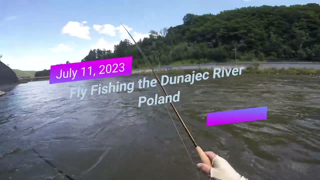 Fly Fishing the Dunajec River, Poland - Day 2, July 11, 2023
