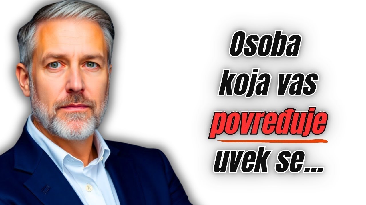 Osoba koja vas je povredila uvek će...