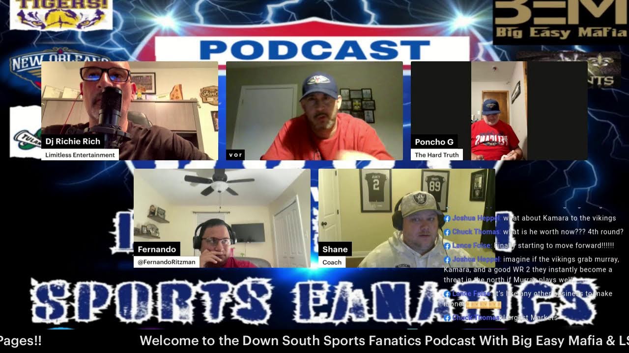 Special NFL Free Agency Show 7pm , March 09