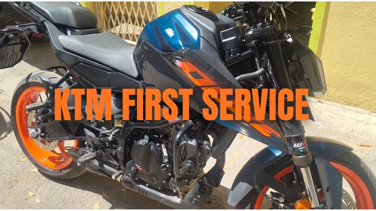 KTM DUKE GEN3 FRIST SERVICE COST ₹1***/-