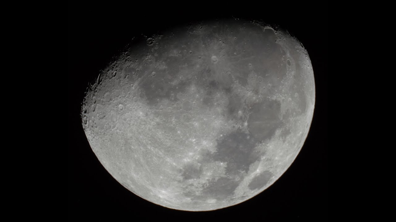 The Last Moon of November 2025 | Cloud-Kissed Lunar Detail