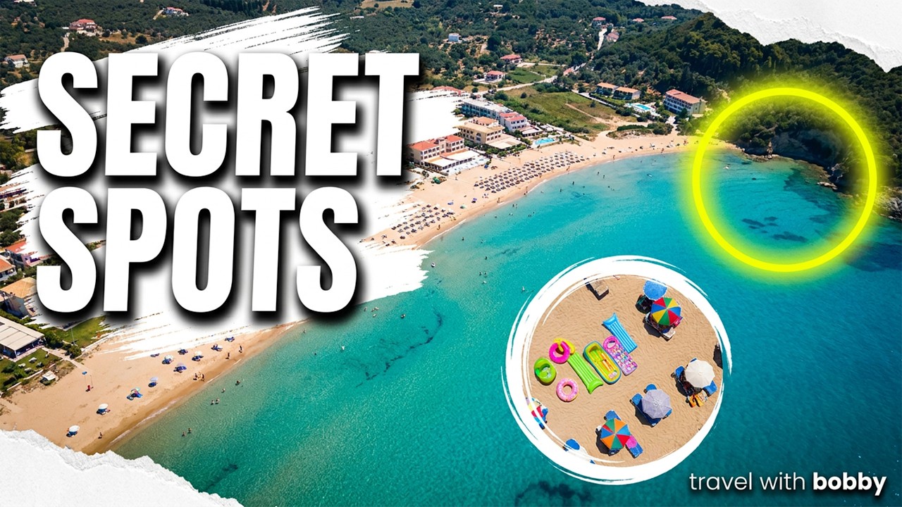 Beach Tsilivi Zakynthos 🇬🇷 | Drone Tour Unveils Secrets