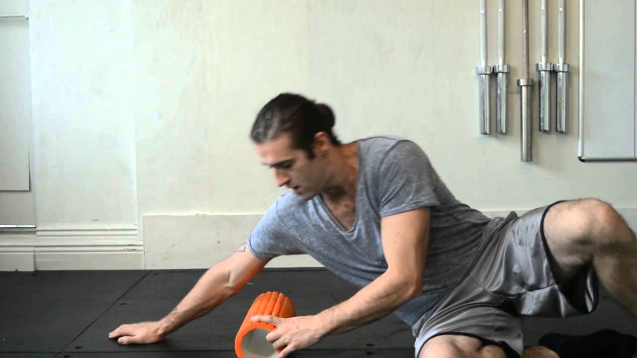 Fascial release for handstand