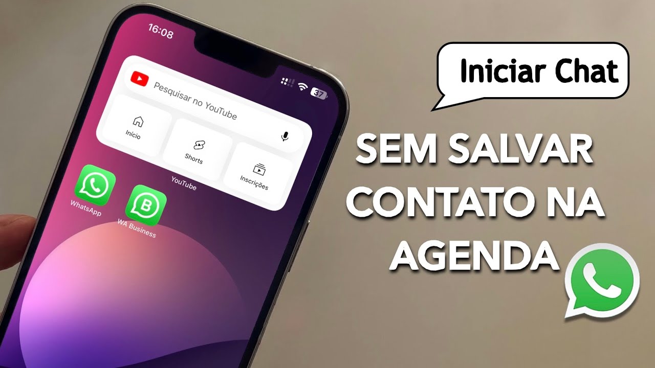 Como iniciar uma conversa 💬 no WhatsApp sem salvar o contato na agenda?