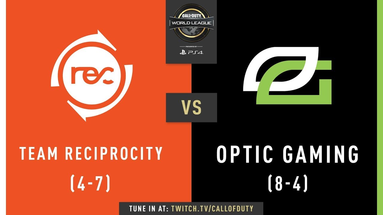 Team Reciprocity vs Optic Gaming | CWL Pro League 2019 | Division A | Week 7 | Day 2