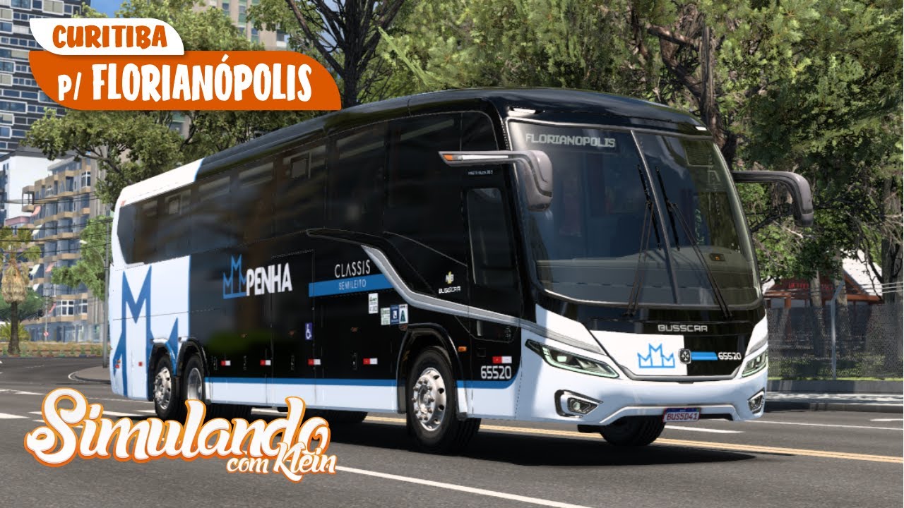 PENHA de CURITIBA ➔ FLORIANÓPOLIS【Busscar Vissta Buss 365 NB1】ETS 2