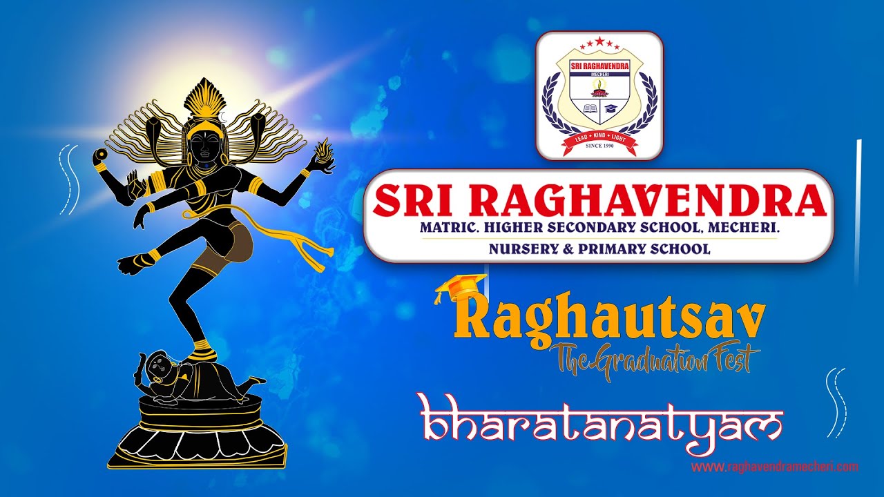 Raghautsav 2025-The Graduation fest *Bharathanatiyam* #raghavendramecheri #mecheri
