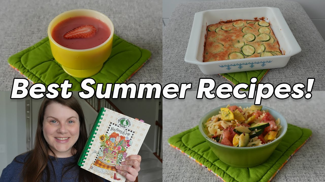 The BEST Summer Recipes from Gooseberry Patch! Summer Dinner Ideas