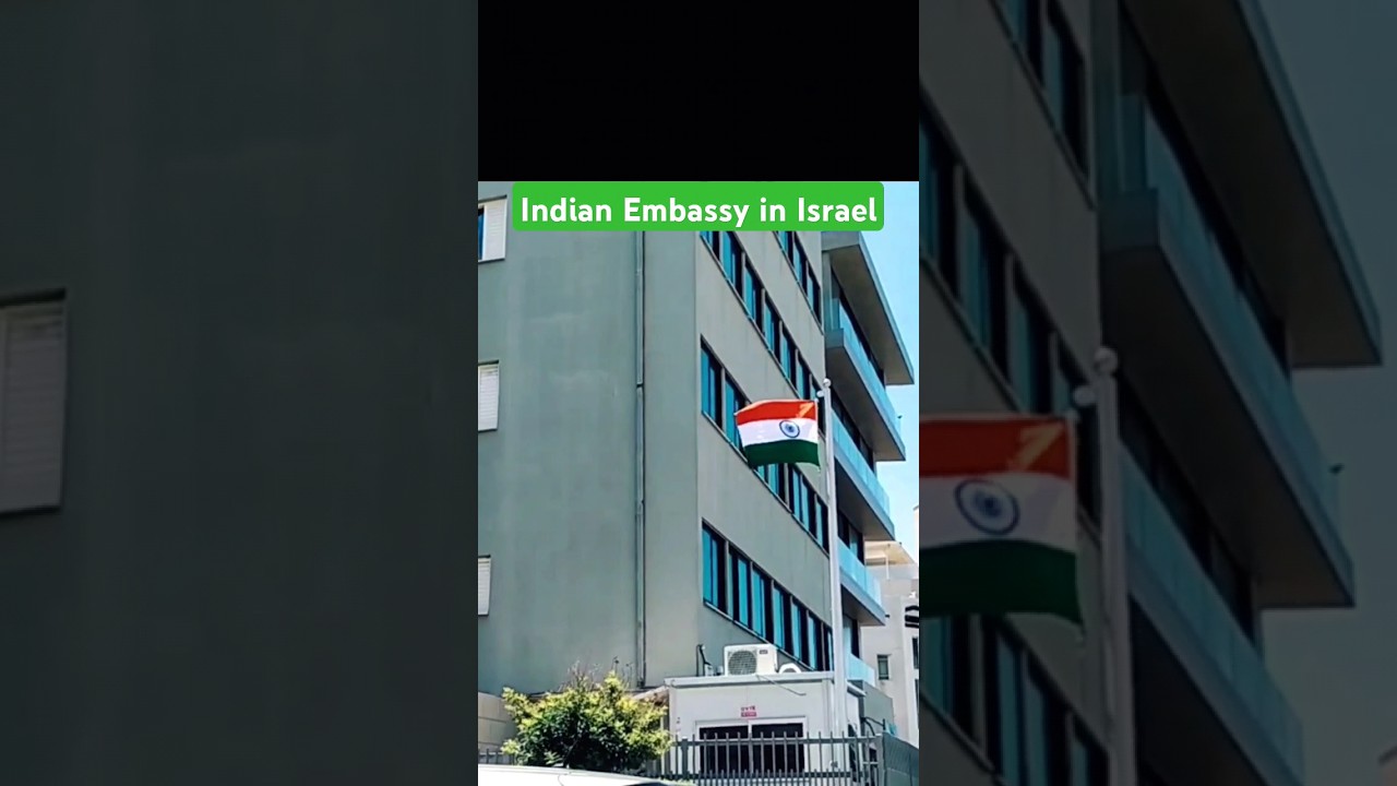 Indian Embassy in Israel #shorts