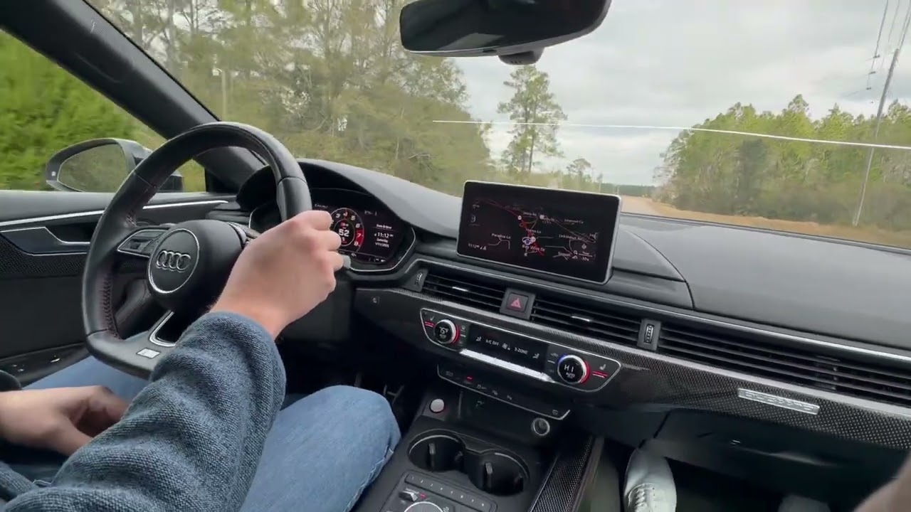 2018 B9 AUDI S5 SPORTBACK PASSENGER POV