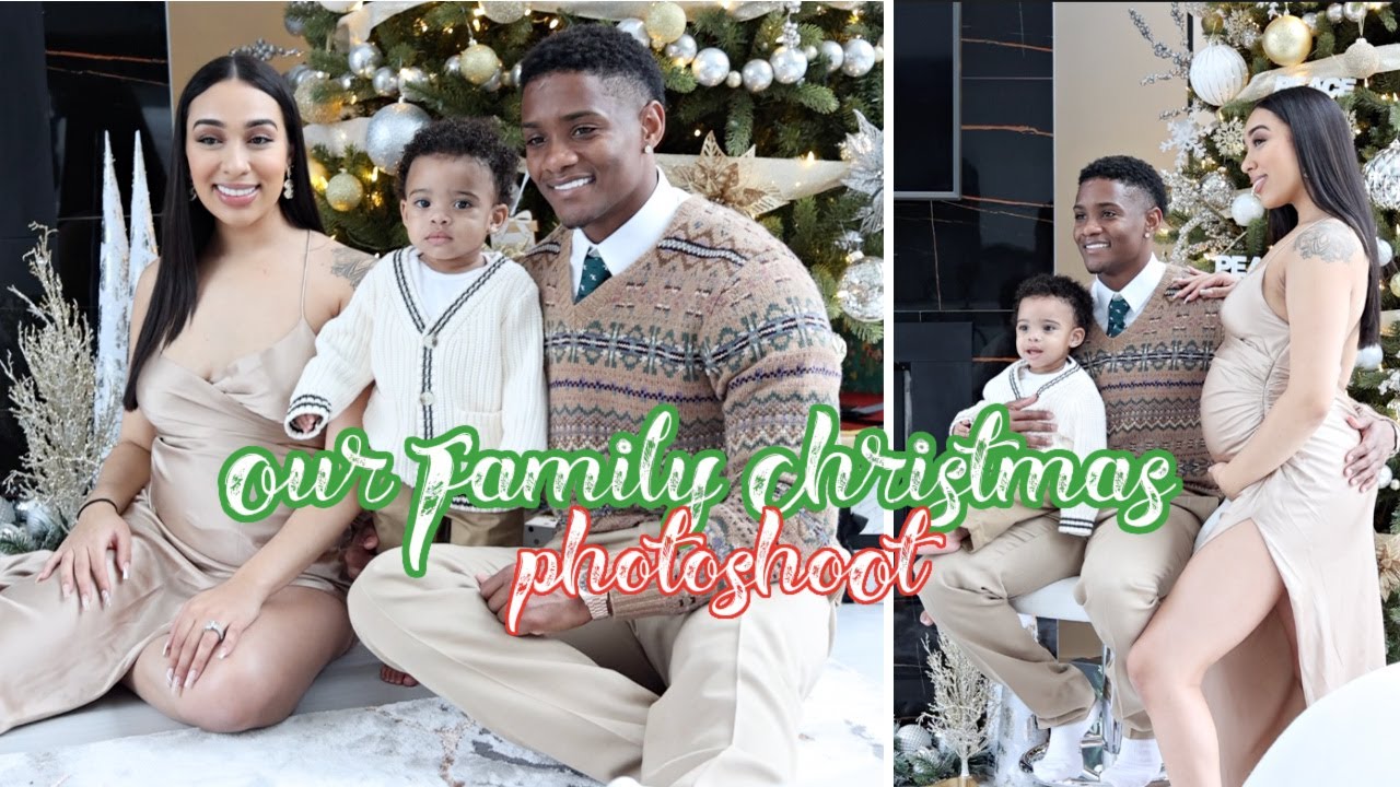 OUR OFFICIAL FAMILY HOLIDAY PHOTOSHOOT! *Cute* |Vlogmas Day 23