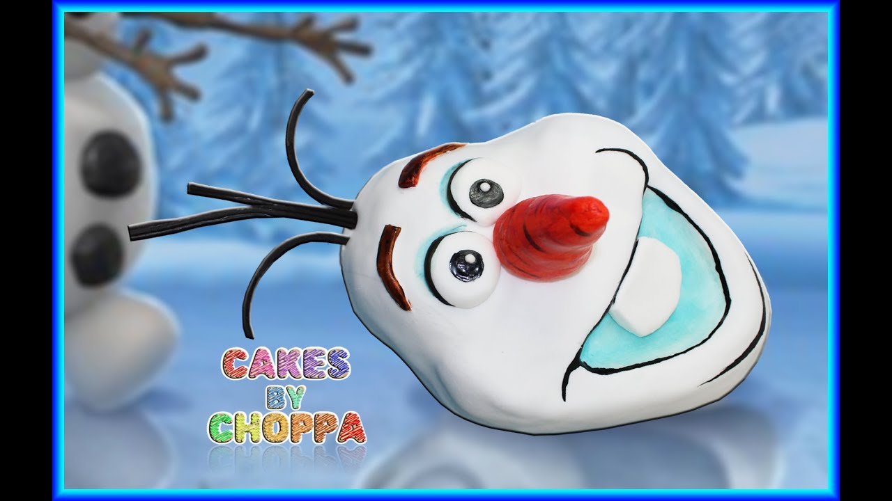 Olaf -  Disney's FROZEN  Cake (How To)