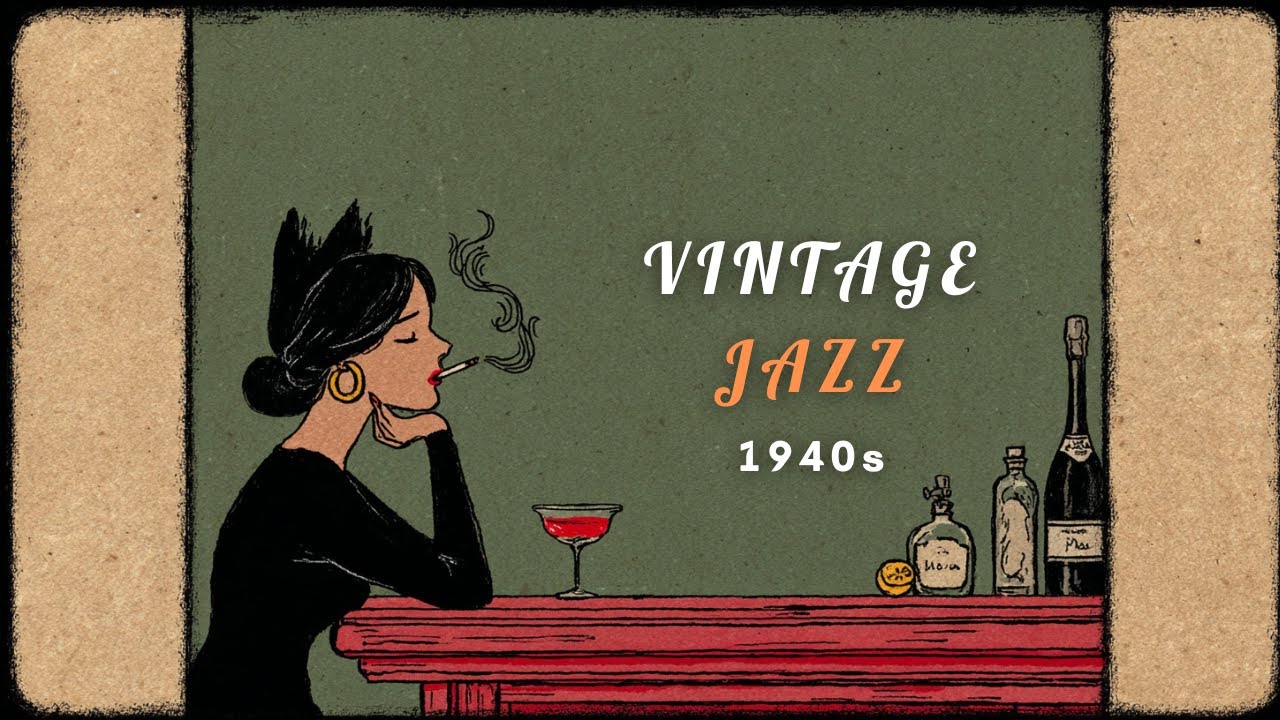 1940's Vintage Jazz Playlist - Find the heartbeat in the bass. | MEOW JAZZ