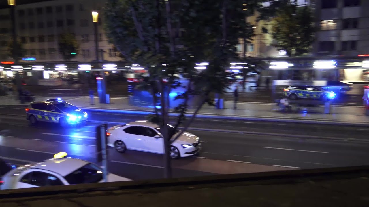 5x FuStKW Polizei Bonn PI 1 PW Innenstadt stoppen flüchtigen PKW